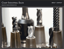 Tablet Screenshot of coastindustrialsales.com